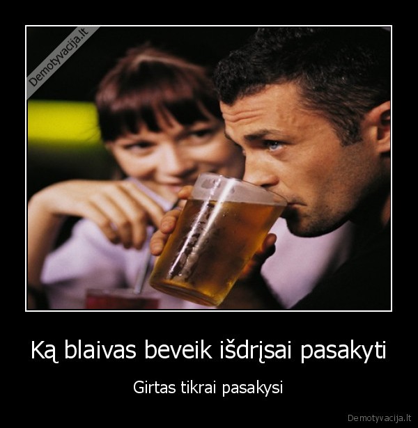 alkoholis, girtas