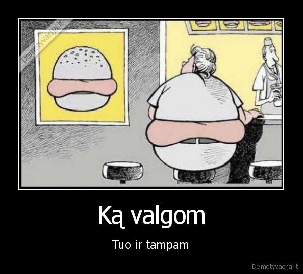 Ką valgom
