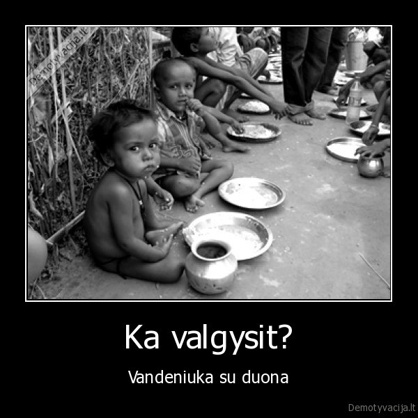 skurdi,vaikai,maistas