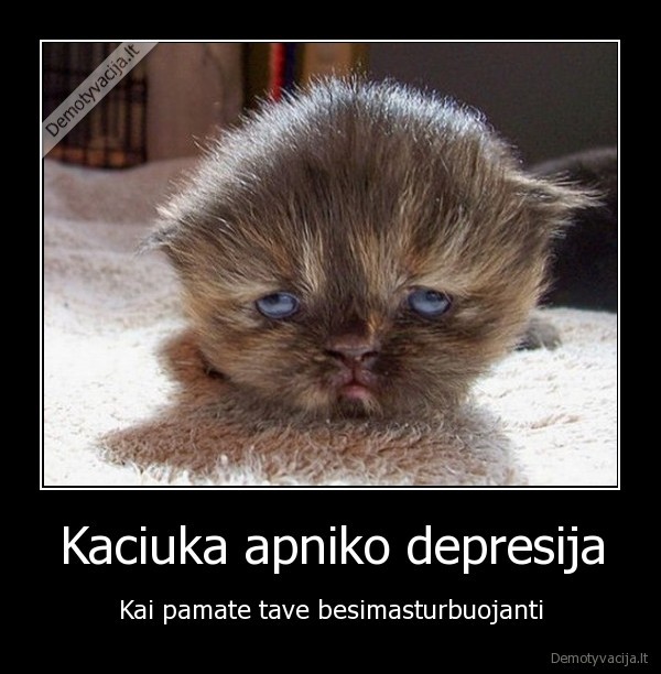 Kaciuka apniko depresija
