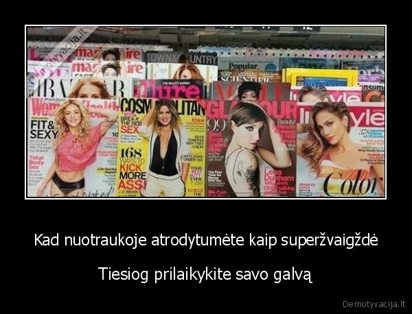 prilaiko, galva,zurnalu, virseliai,originalios, nuotraukos