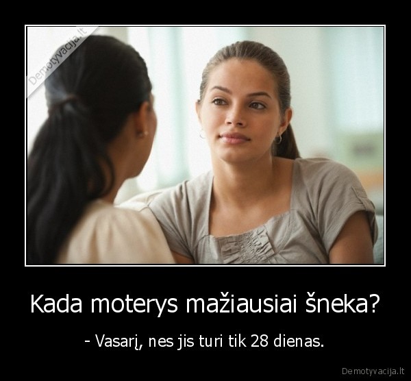 Kada moterys mažiausiai šneka?