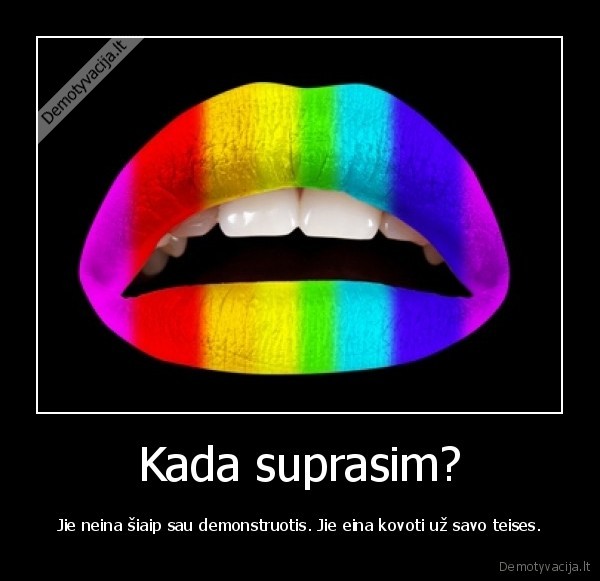 Kada suprasim?
