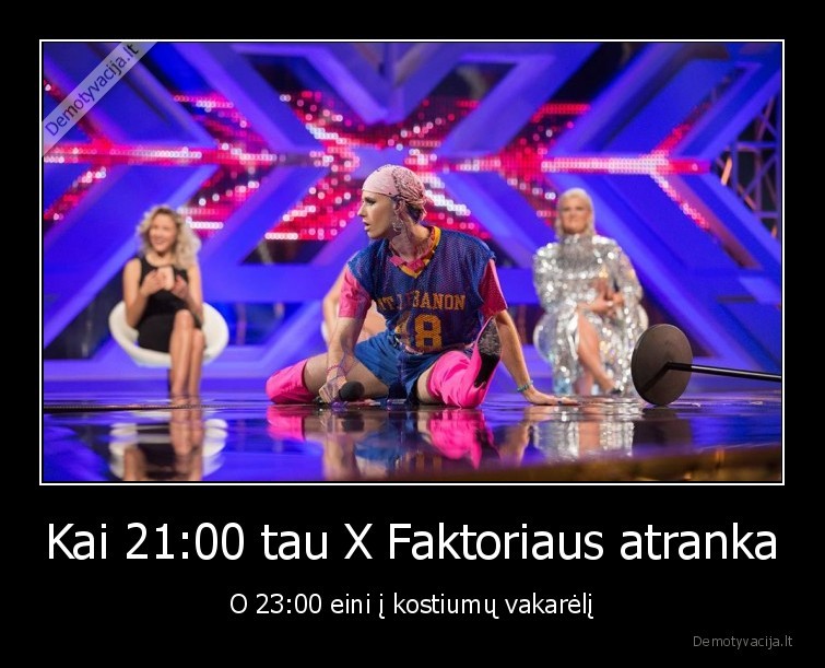x, faktorius