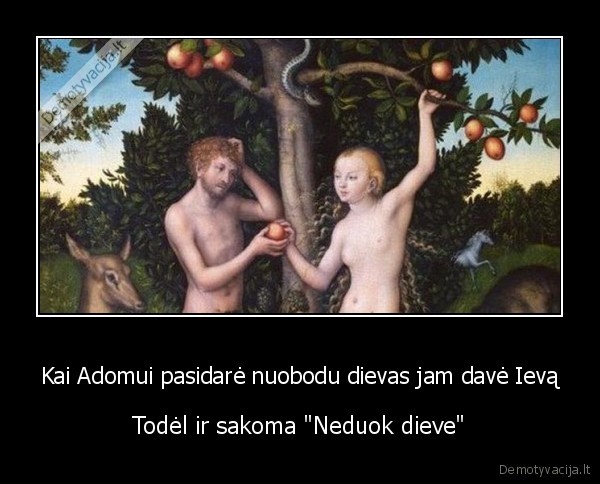 adomas,ieva,dievas