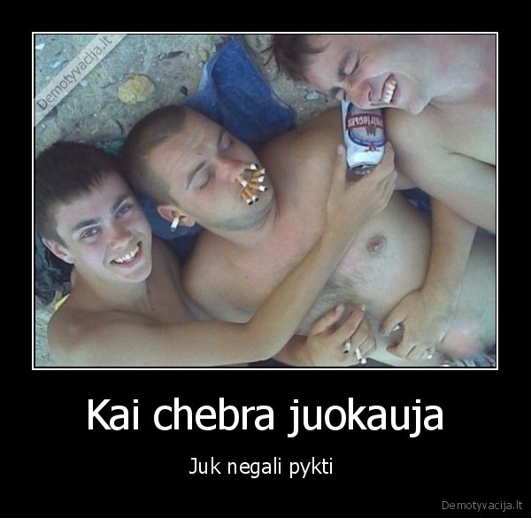 Kai chebra juokauja