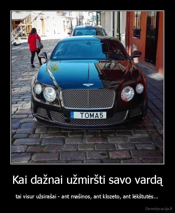 Kai dažnai užmiršti savo vardą
