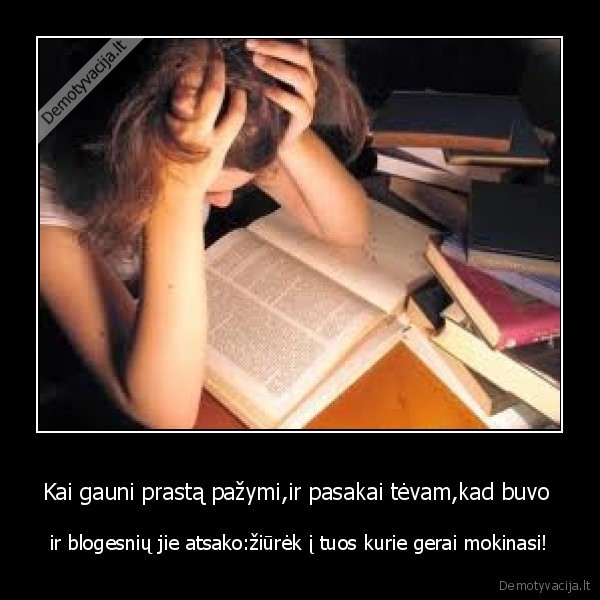 tevai,mokslai