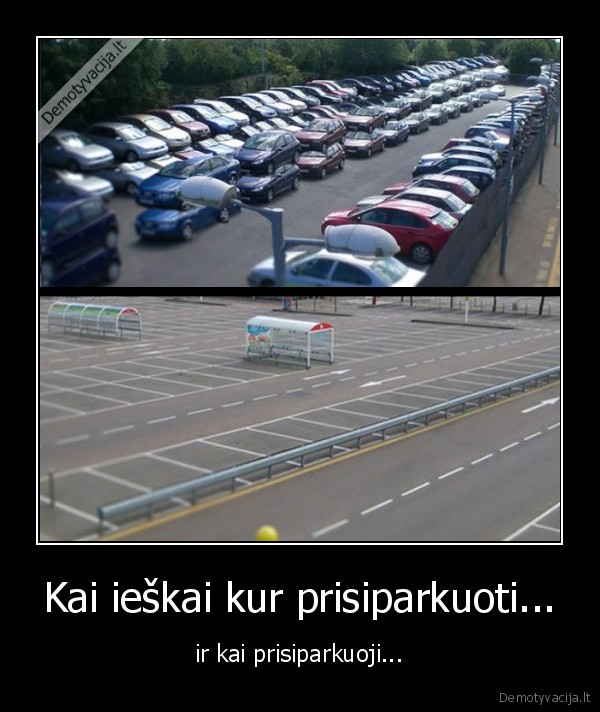 parkuotis,vietos
