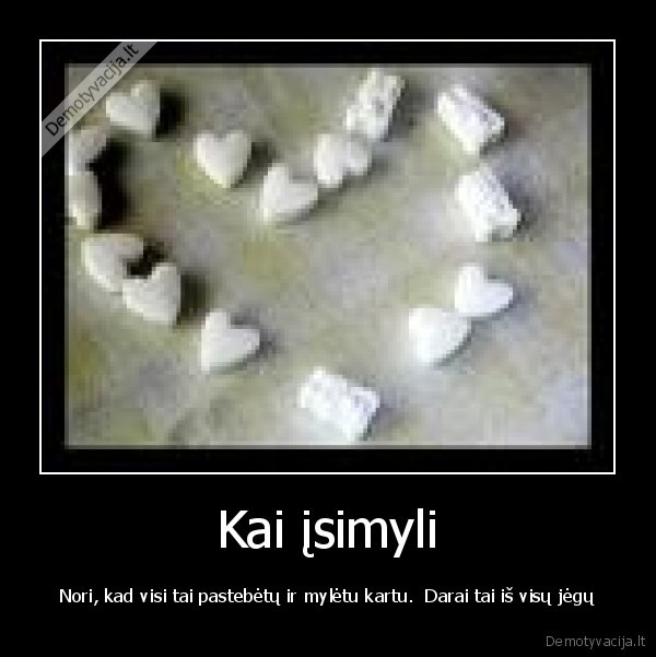 Kai įsimyli