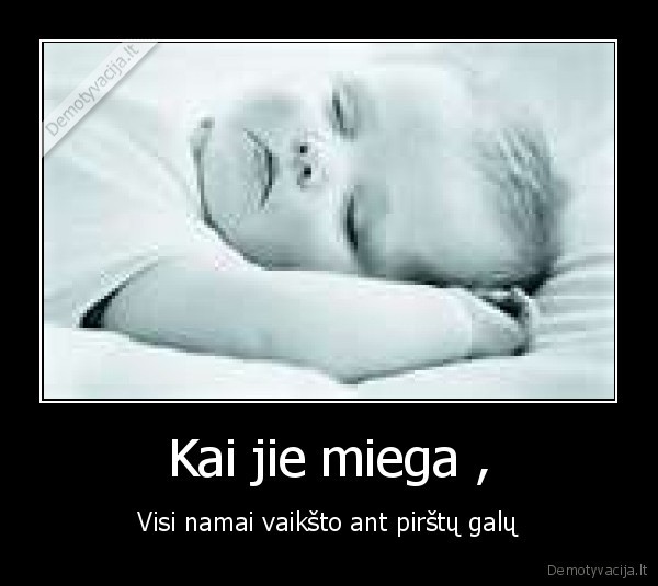 vaikai, miega