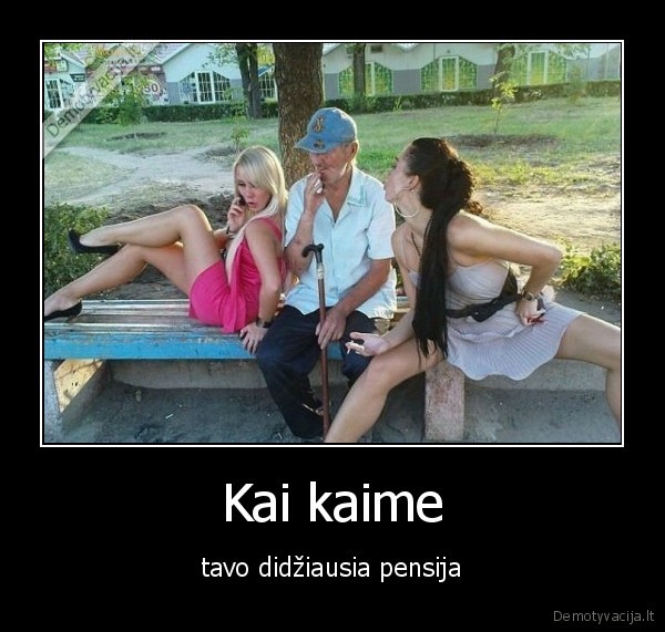 kaimas,pensija