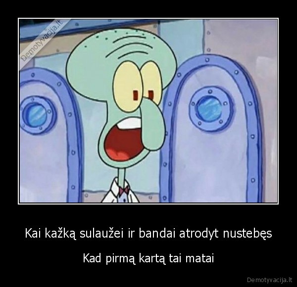 sulauze,nuostaba