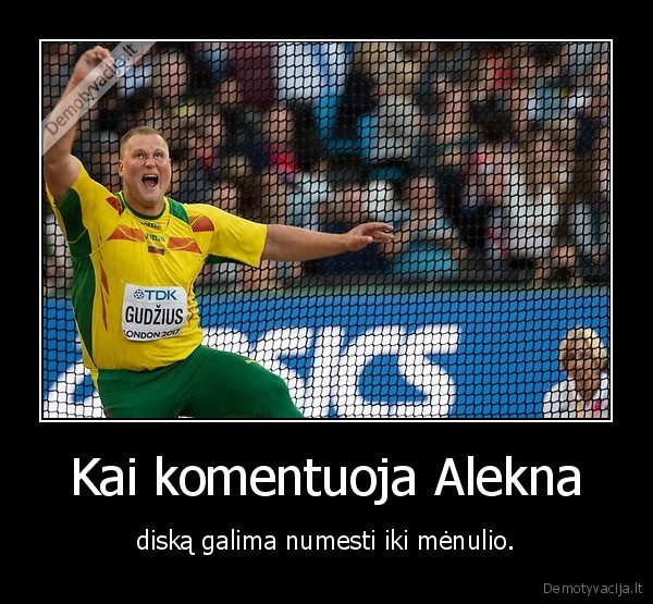 gudzius,alekna,diskas,cempionas