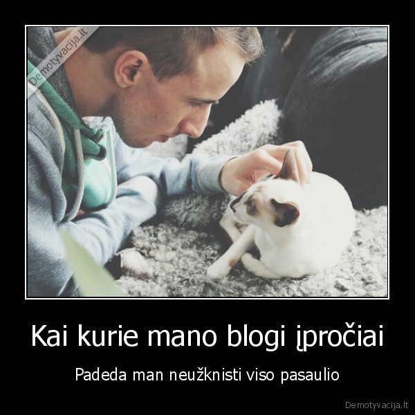 Kai kurie mano blogi įpročiai