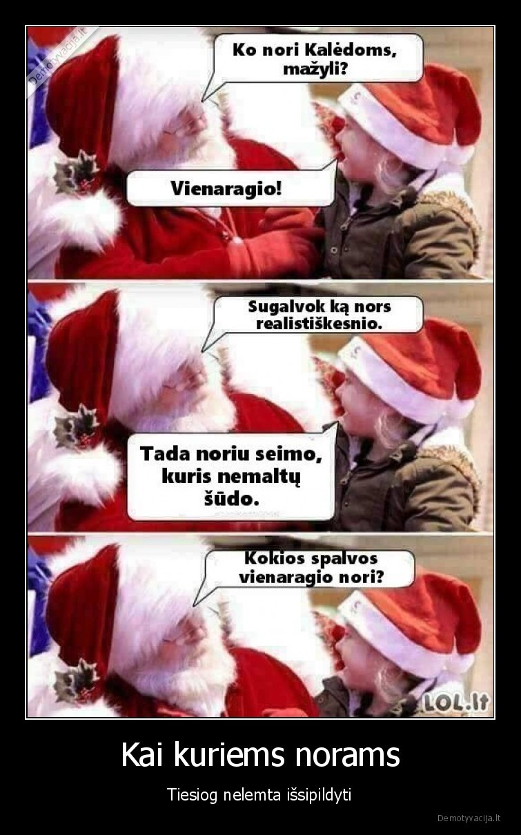 norai,seimas
