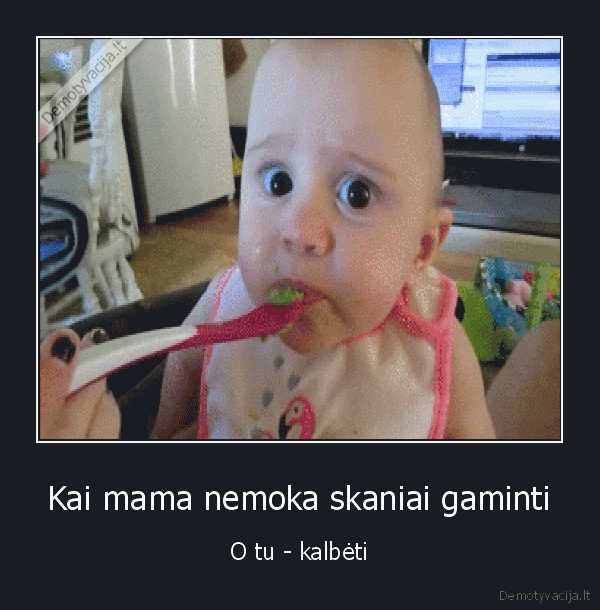 neskanus, maistas,juokingas, kudikis
