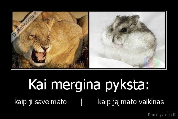 mergina,pyksta