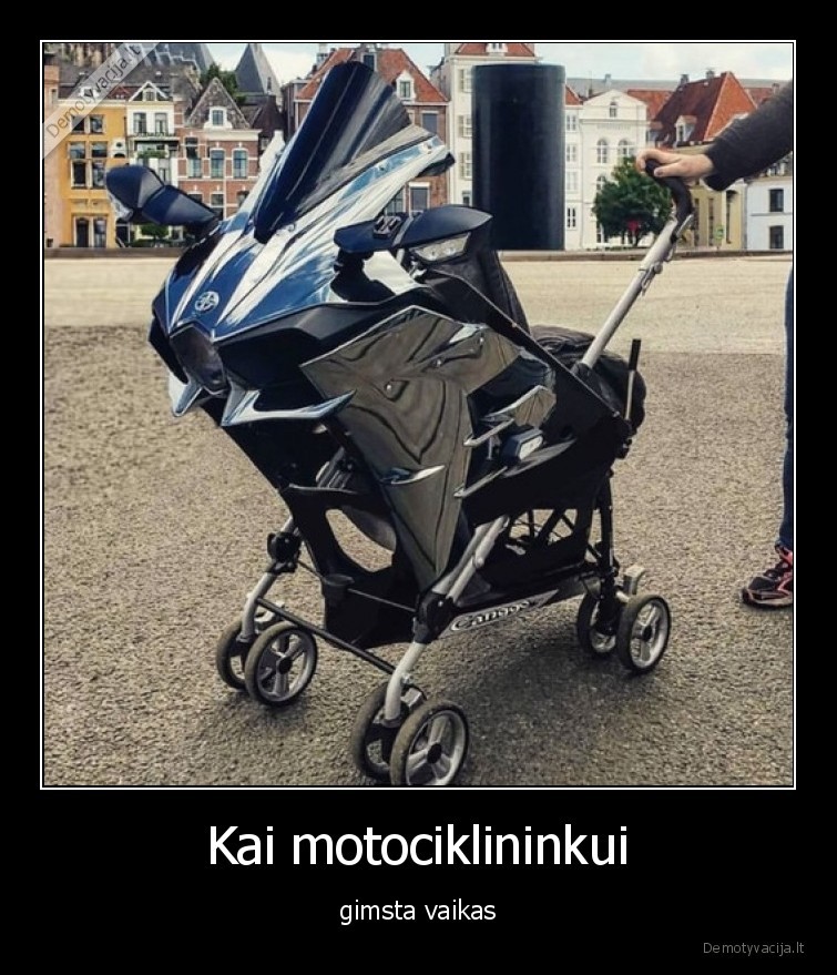 motociklas,vaikas,vezimelis