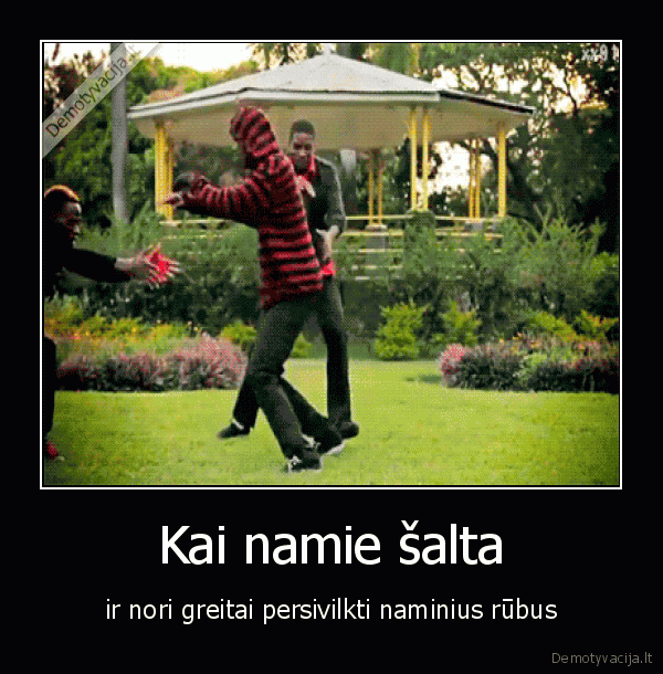 Kai namie šalta