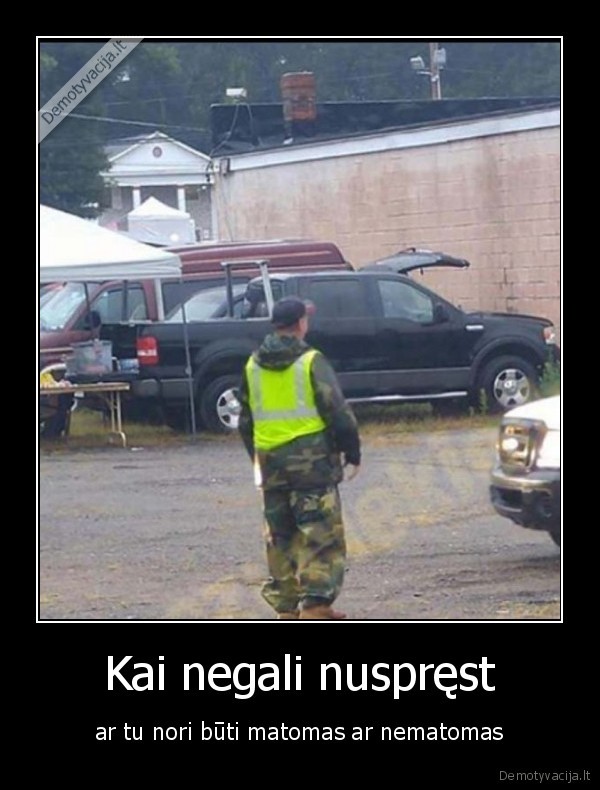 Kai negali nuspręst