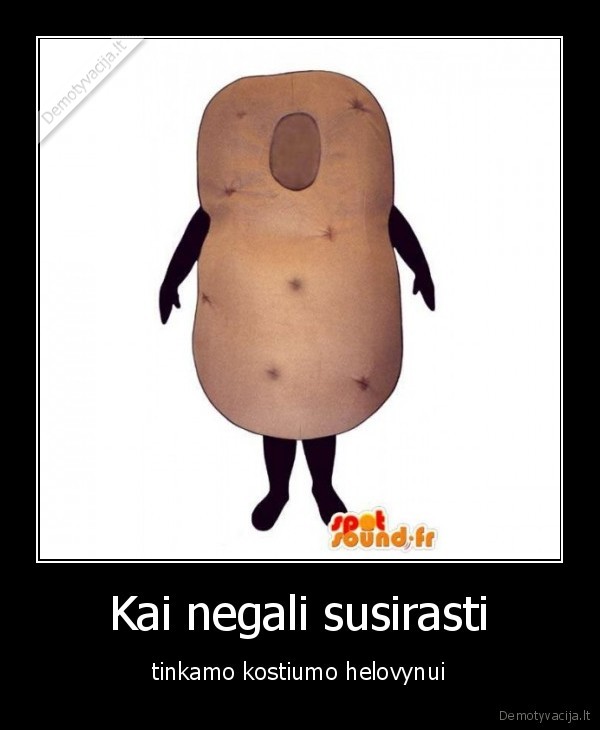Kai negali susirasti