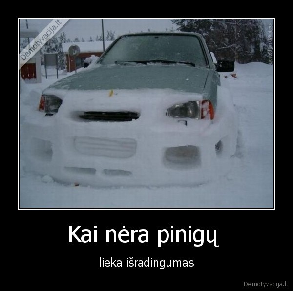 tiuning,tiuningas,krize,kubilius, davede,sniegas,ziema