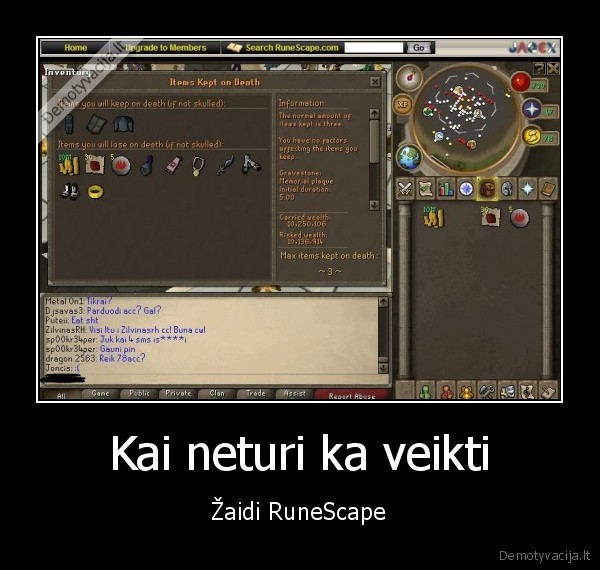 Kai neturi ka veikti