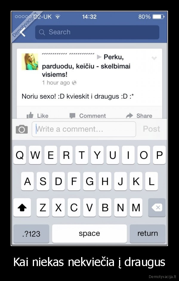 Kai niekas nekviečia į draugus