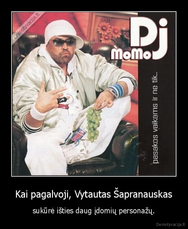 sapranauskas,personazas