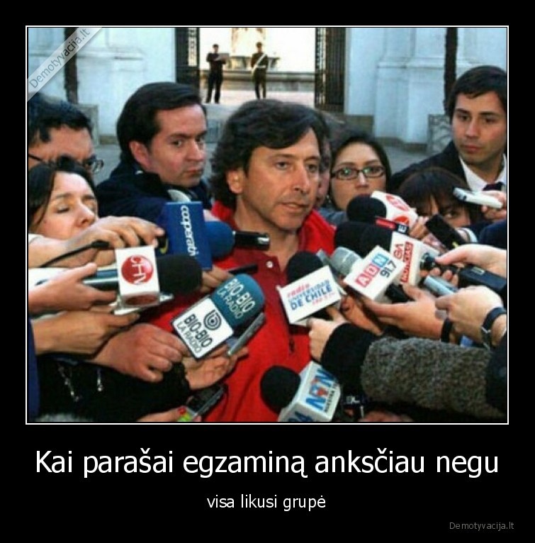 egzaminas,terminas,grupe,mokslai