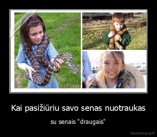 draugai,seniau