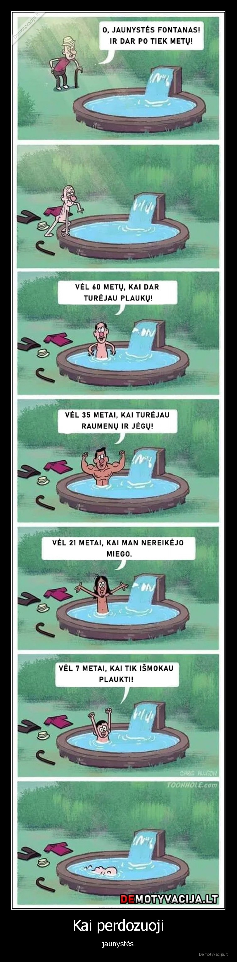 fontanas,jaunyste,juokinga,komiksas