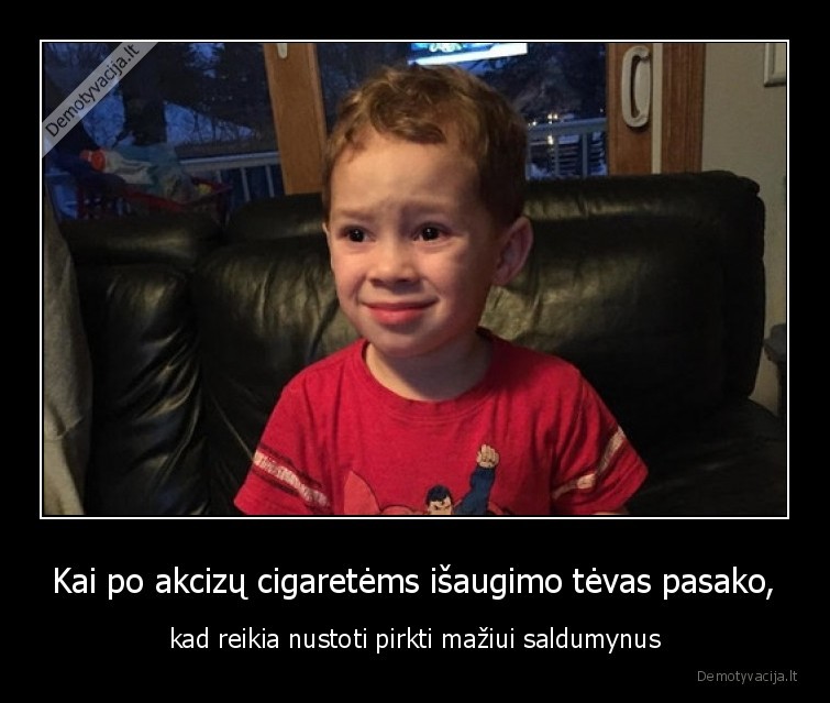 mazis,vaikas,akcizai,cigaretes