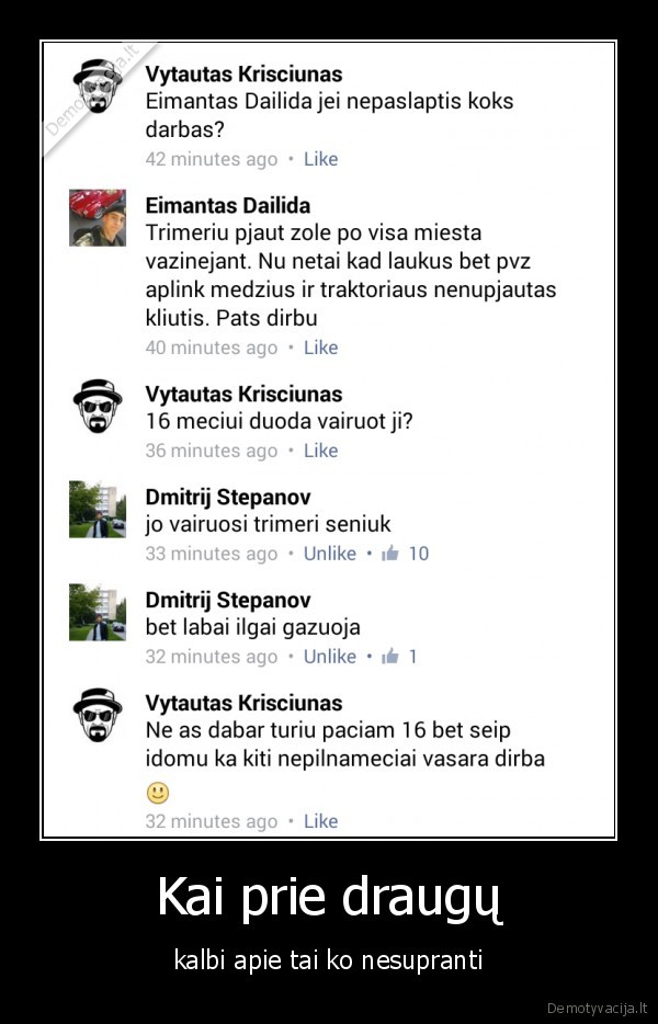 komentarai