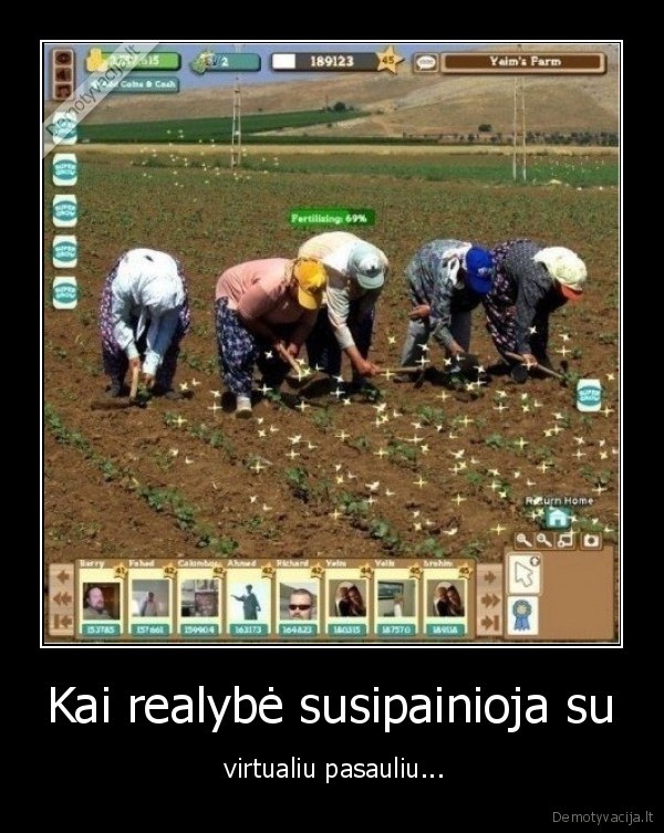 Kai realybė susipainioja su