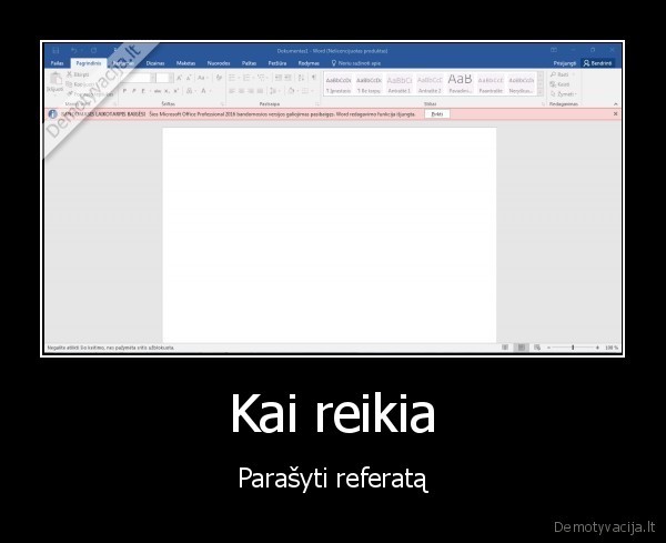 microsoft, word,licencija,bandomasis, laikotarpis,baigesi, bandomasis, laikotarpis,referatas