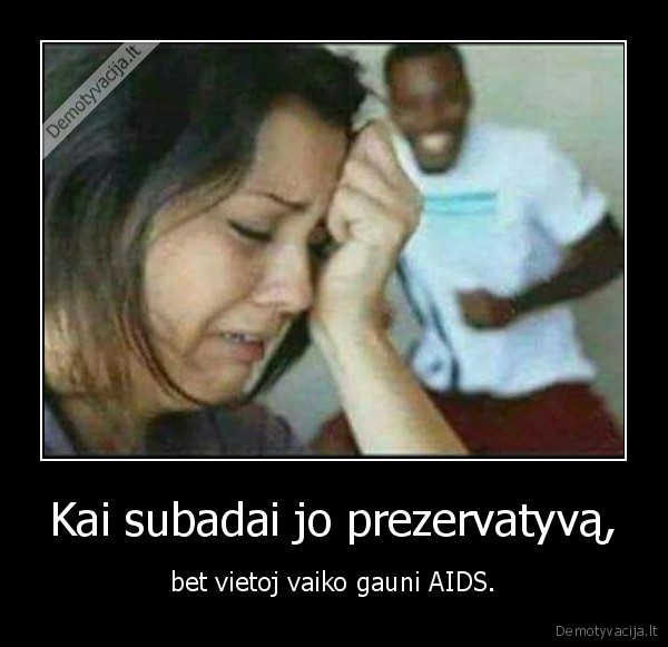 prezervatyvas,kudikis,aids