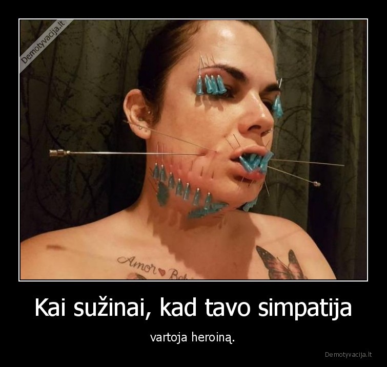simpatija,heroinas,adatos