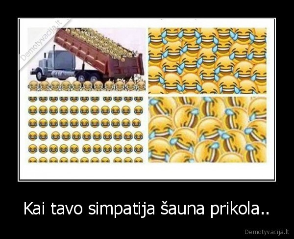 Kai tavo simpatija šauna prikola..