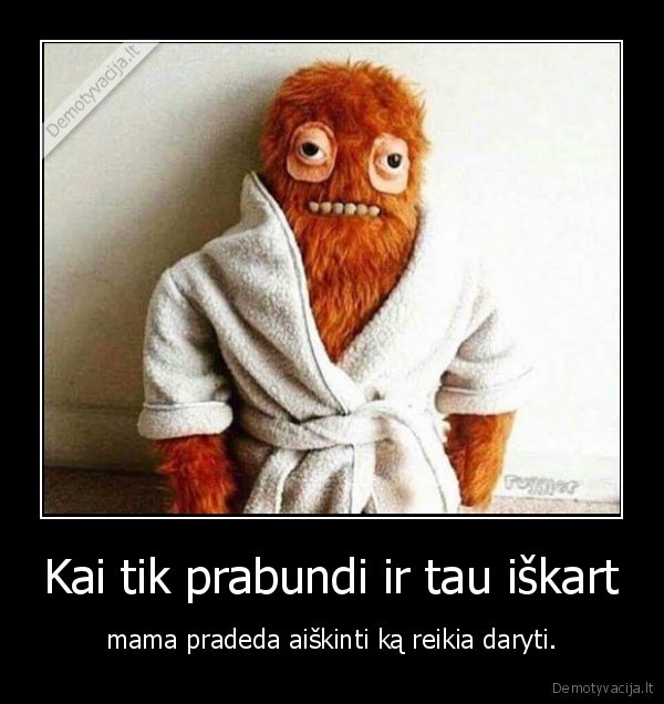 mama,aiskinimas,rytas