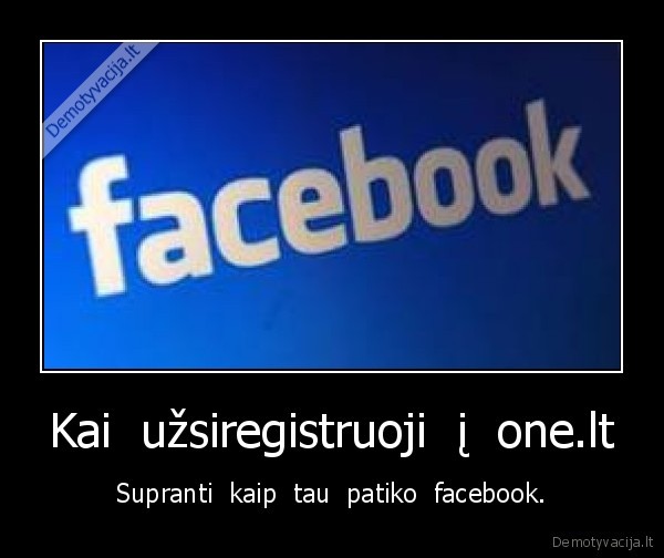 one.lt, facebook