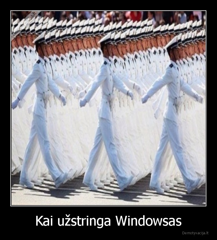 uzstrigo,windows,kariuomene