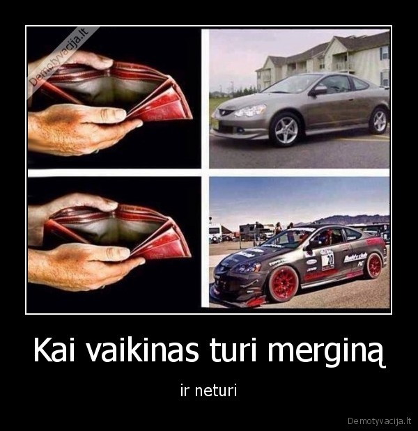 Kai vaikinas turi merginą