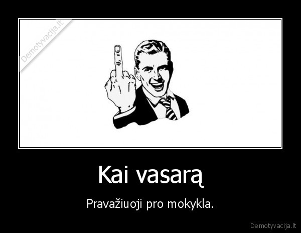 Kai vasarą