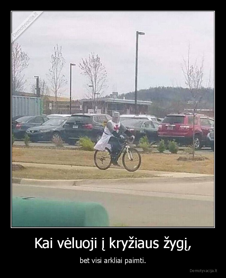 kryziaus, zygis,kryziuotis,dviratis