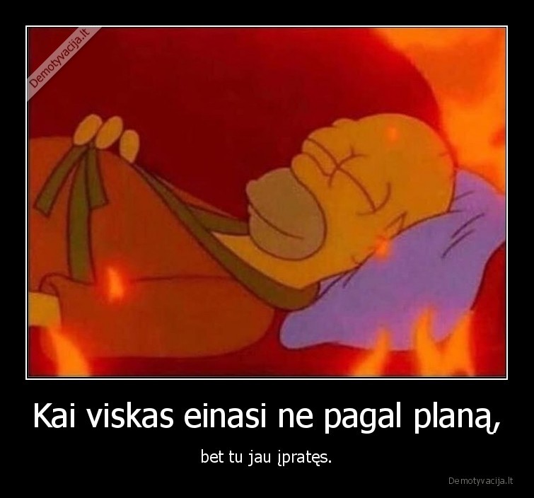 planas,ipratimas,homeris,simpsonai