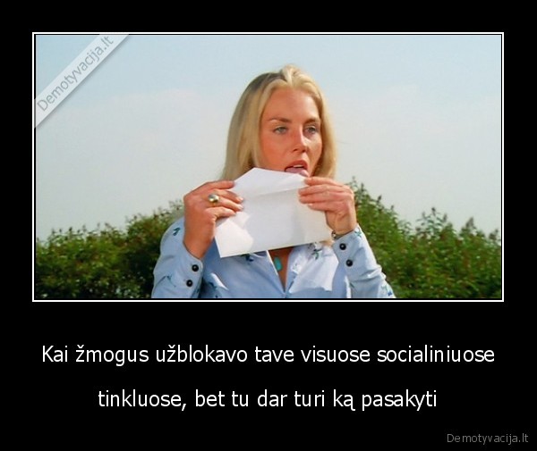 banas,blokas,laiskas