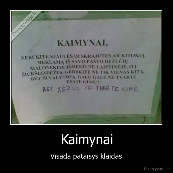 Kaimynai