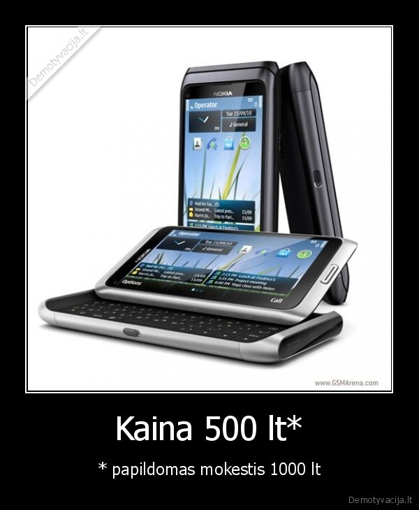Kaina 500 lt*